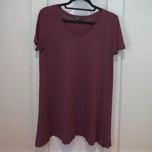 Aritzia Talula Purple T-shirt Dress